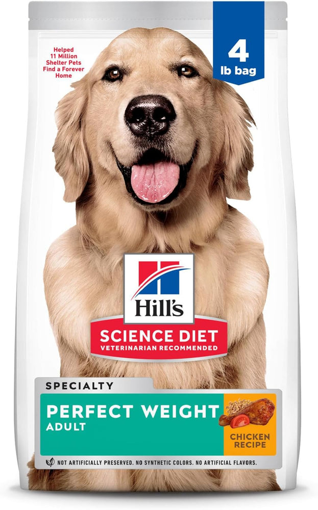 Hill's Science Diet Adult Perfect Weight Management Chicken Recipe Dry Dog Food