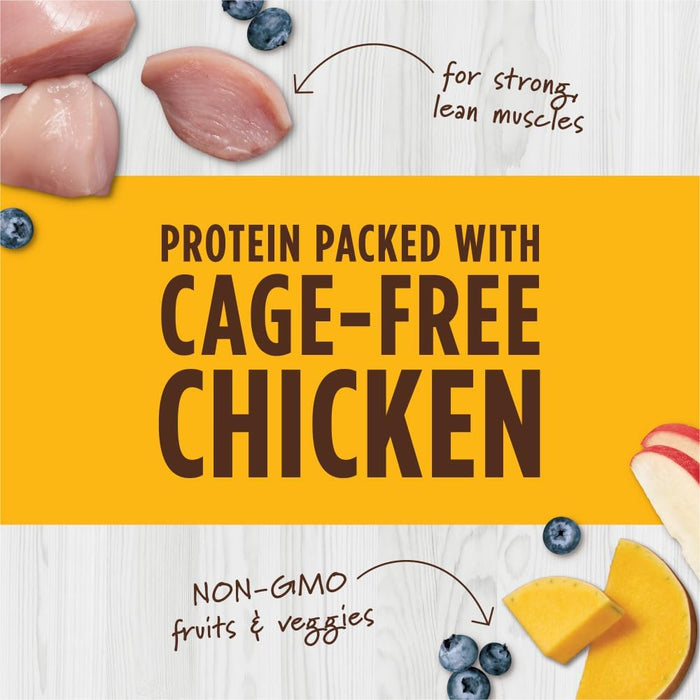 Instinct Raw Boost Mixers Freeze-Dried Cat Food Topper – Grain-Free Chicken Recipe High Protein