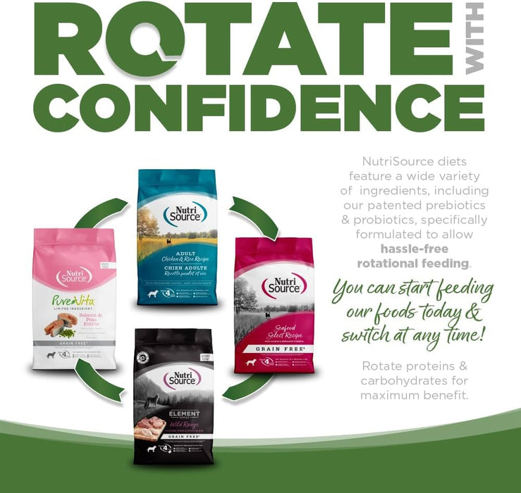NutriSource Pure Vita Duck & Cranberry Dog Food