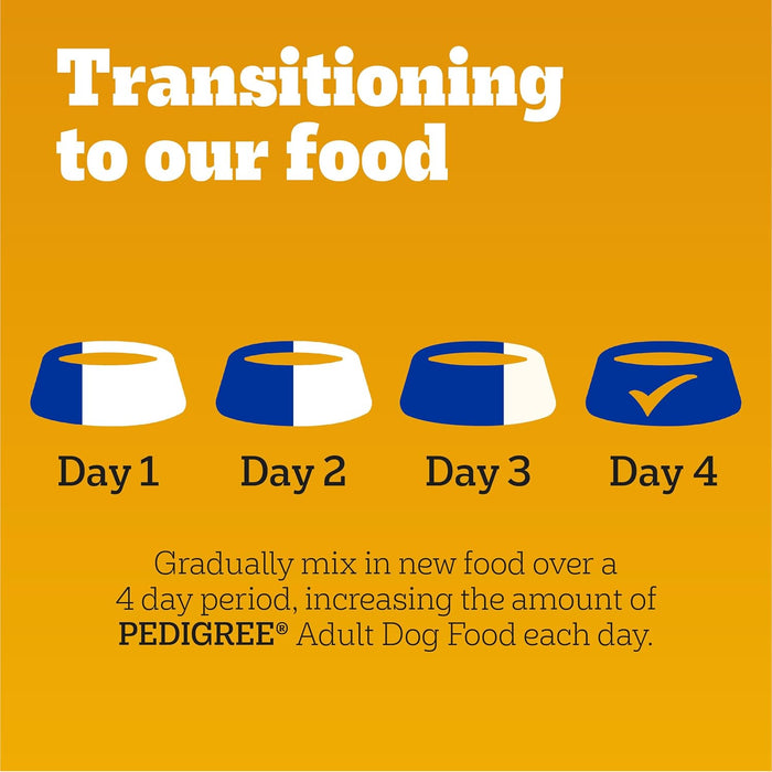 Pedigree Complete Nutrition Adult Dry Dog Food, Grilled Steak & Vegetable Flavor, 30 lb. Bag