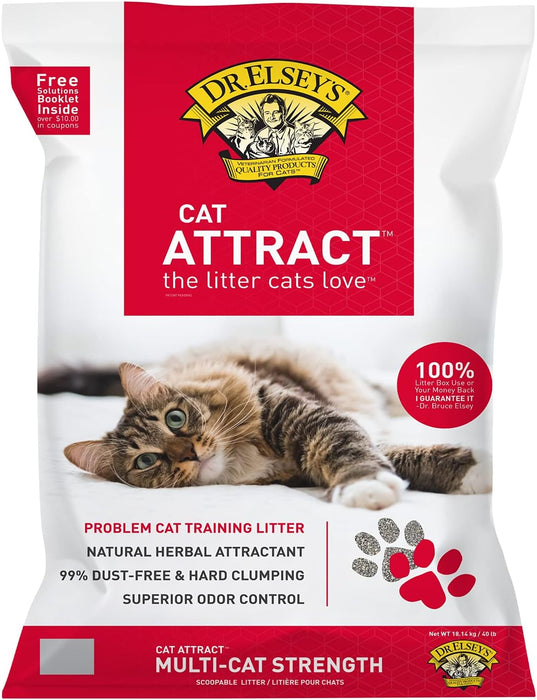 Dr. Elsey's Cat Attract Clumping Clay Cat Litter
