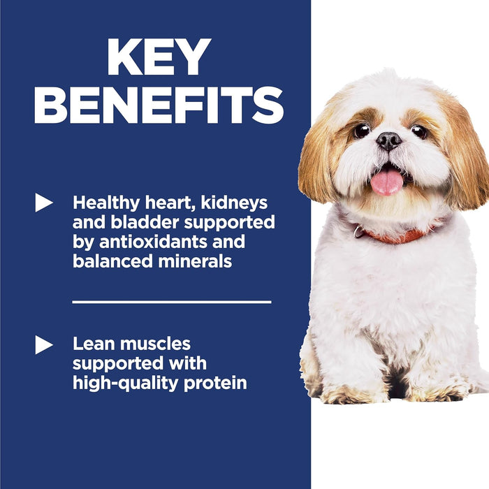 Hill's Science Diet Senior Adult 7+ Small Bites Chicken Meal, Barley & Rice Recipe Dry Dog Food