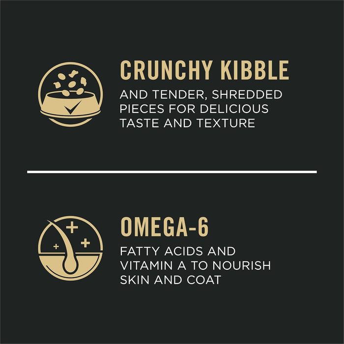 Purina Pro Plan Complete Essentials Shredded Blend Salmon and Rice Dog Food Dry Formula with Probiotics for Dogs