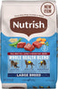 Nutrish Large Breed Real Beef, Pea, Carrot & Brown Rice Recipe Whole Health Blend Dry Dog Food