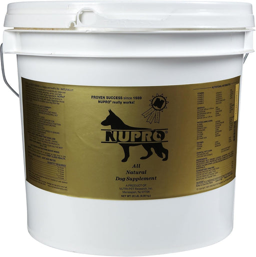 Nupro Gold Dog Supplement 20 lb – Natural Skin, Coat, Digestive & Immune Support Powder