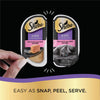 Sheba Perfect Portions PSheba Wet Food PERFECT PORTIONS Paté Adult Wet Cat Food Trays (24 Count, 48 Servings), Delicate Salmon Entrée, Easy Peel Twin-Pack Trays , 1.32 Ounce (Pack of 48)ate Delicate Salmon Entree Wet Cat Food