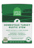 Homestead Turkey Rustic Stew Wet Dog Food — 12.5 oz (Case of 12)