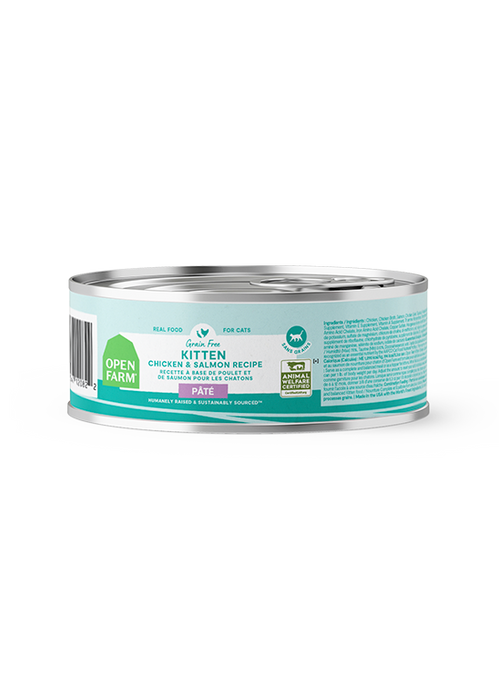 Open Farm Grain Free Chicken & Salmon Cat Pâté — Full Case — manufacturer recipe-family image; packaging size may differ