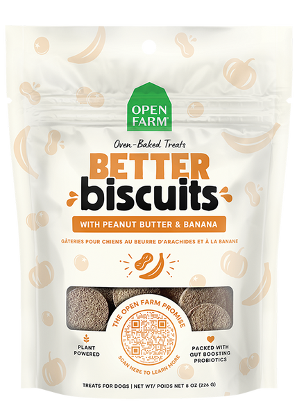Better Biscuits Peanut Butter & Banana Treats — 8OZ