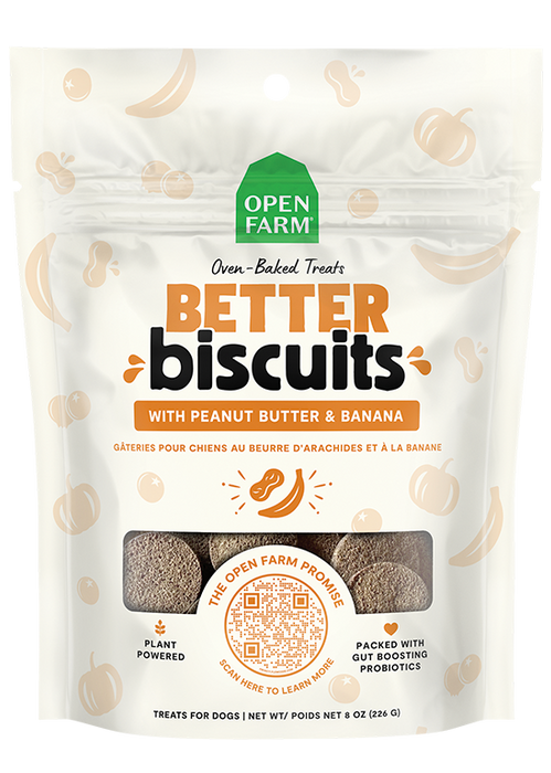 Better Biscuits Peanut Butter & Banana Treats — 8OZ