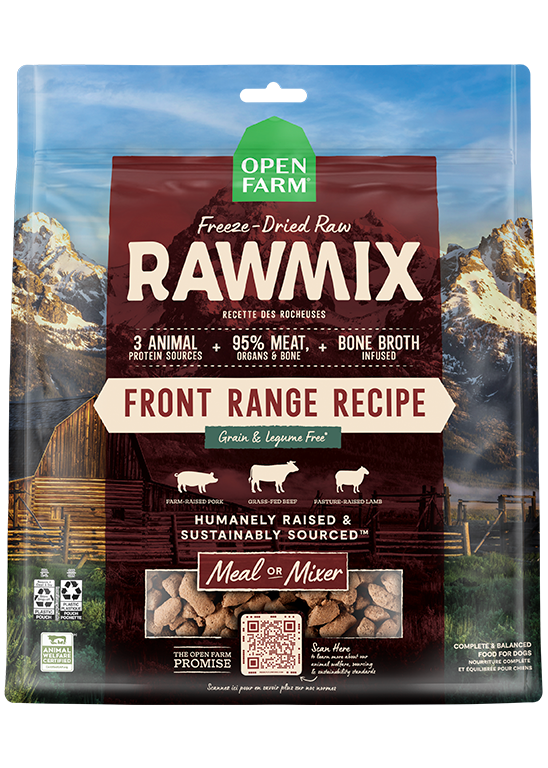 RawMix Front Range Freeze Dried Raw Morsels for Dogs — 13.5 oz
