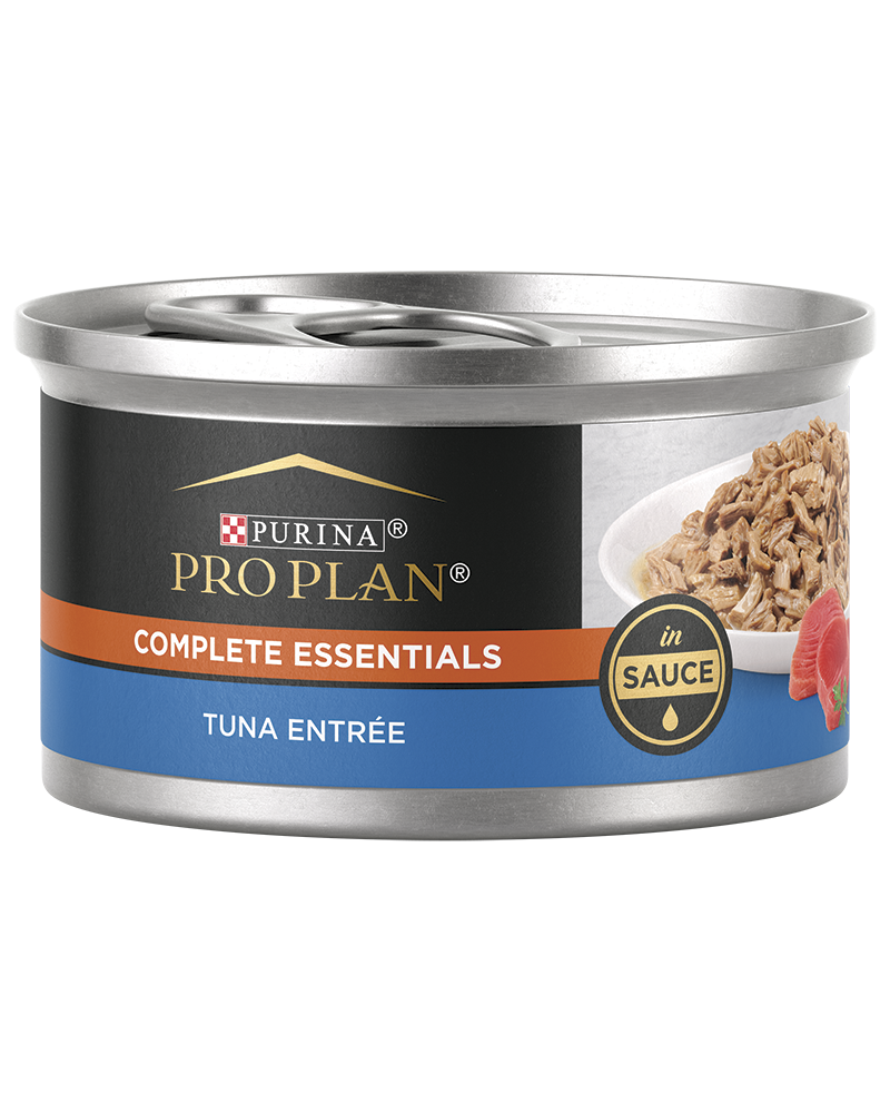 Purina Pro Plan Complete Essentials Tuna Entrée In Sauce Wet Cat Food — 3 oz — case of 24