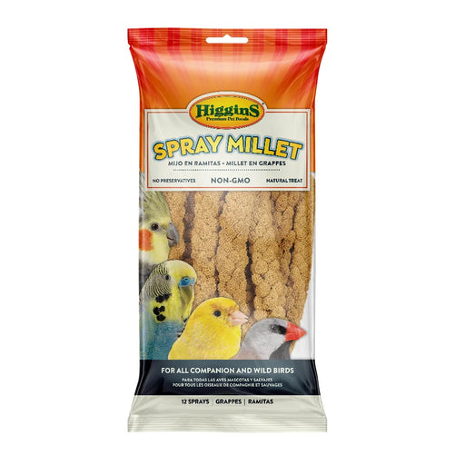Higgins Spray Millet Bird Treats — 12 Count