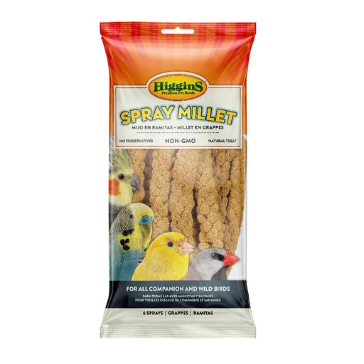 Higgins Spray Millet Bird Treats — 6 Count