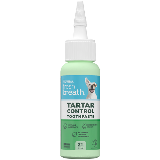 TropiClean Fresh Breath Dental & Oral Care Brushing Gel for Pets — 2oz retail package