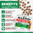YUMA'S Allergy & Itch Relief Soft Chews for Dogs, Chicken Flavor, 2-Pack, 340 Count