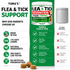 YUMA'S Flea & Tick Soft Chews for Dogs, Bacon Flavor, 170 Count