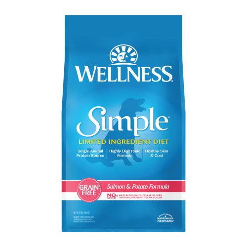 Wellness Simple  Salmon & Potato Formula — 24-lb bag; 24-lb bag (one bag)