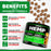 YUMA'S Hemp Calming Soft Chews for Dogs, Chicken Flavor, 170 Count