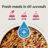 Instinct FreshDried Meal Blends Beef & Wild Berries Blend dog  product benefits and recipe information