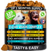 Kinpur Eye Support Soft Chews for Dogs, Duck, 120 Count