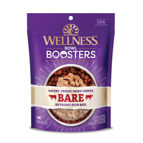 Wellness Bowl Boosters BARE Nutrient-Rich Beef — 4-oz package; One 4-oz retail package