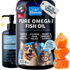 Chewia Pure Omega-3 Fish Oil for Dogs & Cats, Salmon & Pollock, 8 oz