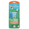 TropiClean Fresh Breath Peanut Butter Plaque & Tartar Control Brushing Kit, 2oz — 2oz retail package