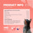 Chewia Flea & Tick Soft Chews for Cats, Salmon, 140 Count