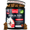 Chewia Flea & Tick Soft Chews for Dogs, Duck Flavor, 180 Count