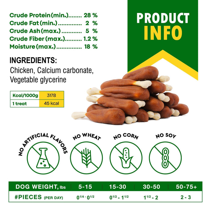 Beloved Pets Calcium Bones with Chicken Dog Treats, 10.6 oz