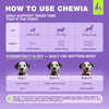Chewia Multivitamin Soft Chews for Dogs, Duck Flavor, 180 Count