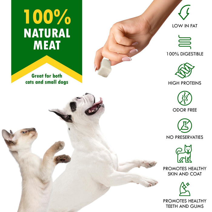 Beloved Pets Freeze-Dried Chicken Cubes for Cats & Dogs, 5.3 oz