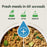 Instinct FreshDried Meal Blends Chicken & SuperGreens Blend dog  product benefits and recipe information