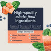 Instinct Flaked Salmon Entrée cat  product benefits and recipe information