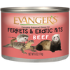 Evanger's Beef Wet Ferret Food, 6-oz can, case of 12