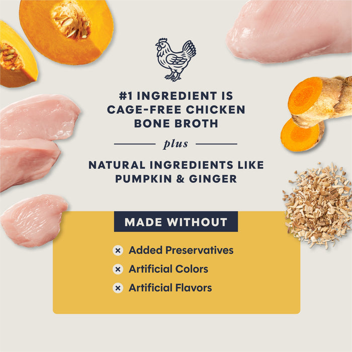 Instinct Cage-Free Chicken Bone Broth cat  product benefits and recipe information
