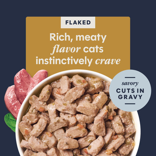 Instinct Flaked Duck Entrée cat  product benefits and recipe information