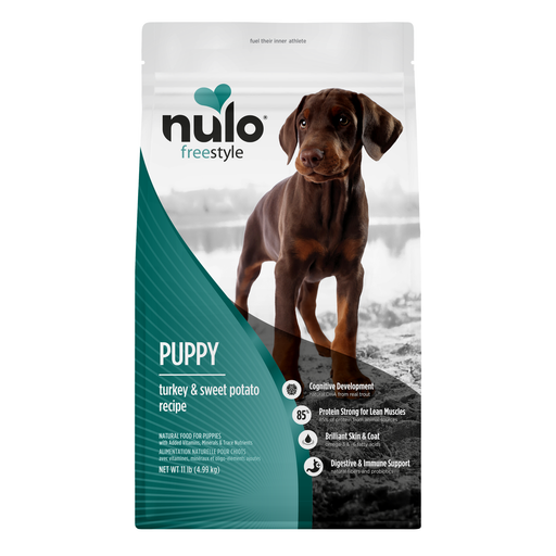 Nulo FreeStyle Puppy Turkey & Sweet Potato Recipe for Dogs - 11 lb bag - front package