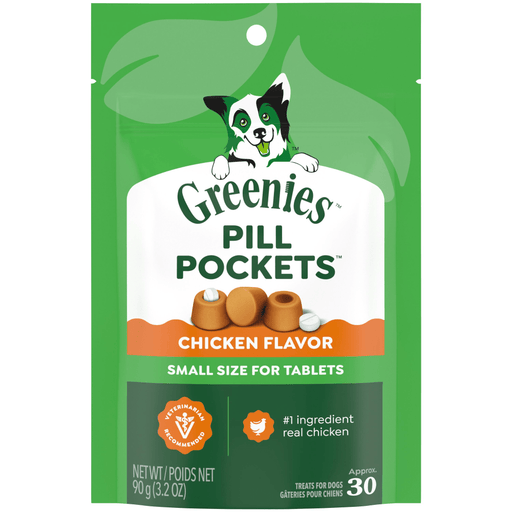 Greenies Pill Pockets Dog Tablet Chicken — manufacturer recipe-family image; package size may differ