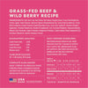Instinct FreshDried Meal Blends Beef & Wild Berries Blend dog  product benefits and recipe information