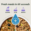 Instinct FreshDried Meal Blends Beef & Orchard Blend dog  product benefits and recipe information