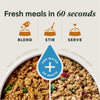 Instinct FreshDried Meal Blends Chicken & Harvest Blend dog  product benefits and recipe information