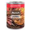 Merrick Chunky Grain Free Pappy's Pot Roast Dinner in Gravy — manufacturer recipe packaging; individual container shown, sold by the full case