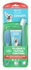 TropiClean Fresh Breath Beef Brisket Plaque & Tartar Control Brushing Kit, 2oz — 2oz retail package
