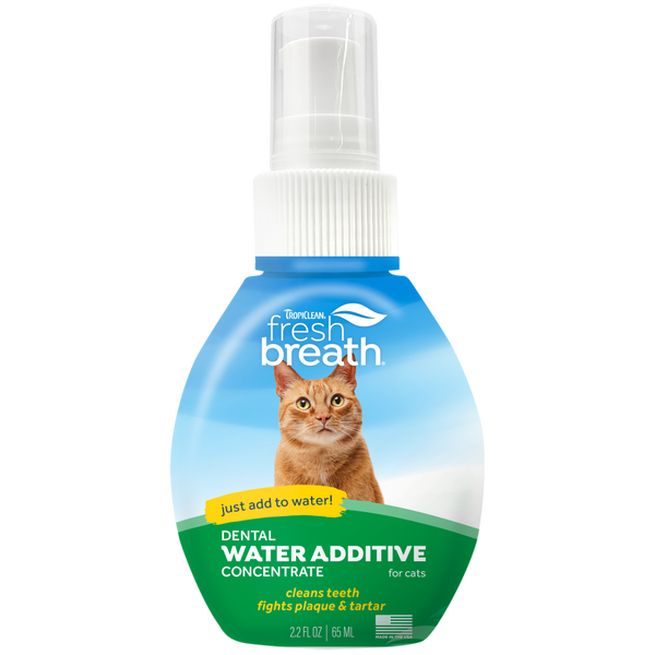 Fresh Breath by TropiClean Oral Care Drops for Cats, — manufacturer recipe-family image; package size may differ