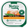 NUTRO NATURAL CHOICE Tender Chicken, Sweet Potato & Pea Stew Recipe Wet Dog Food, 3.5 oz package front; sold as case of 24 trays