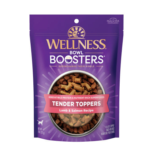 Wellness Bowl Boosters Tender Toppers Lamb & Salmon Recipe — 8-oz package; One 8-oz retail package