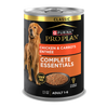 Purina Pro Plan Complete Essentials Grain Free Adult Chicken & Carrots Entrée Classic Wet Dog Food — 13 oz — case of 12