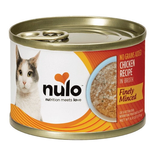 Nulo Finely Minced Chicken Recipe for Cats - 6 oz can - front package